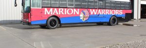 Vehicle Wrapping for Buses