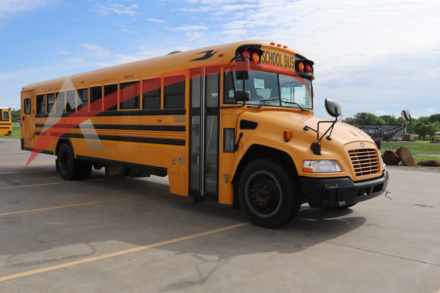 2012 Blue Bird Vision 59 Passenger +1 WC - 4466